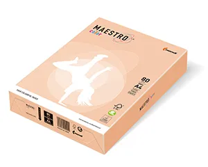 MAESTRO color PASTELL 80g 500 listov Salmon - SA24